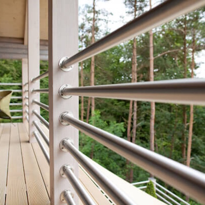 Geländer Edelstahl selber bauen